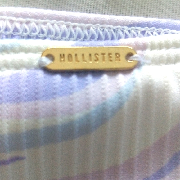 Hollister Women's Multicolor Swirls Bikini Bottoms - Picture 7 of 8